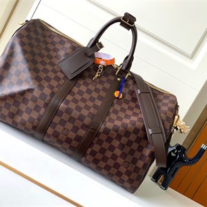 L.V Keepall Bandoulière 45 Damier Ebene N41418