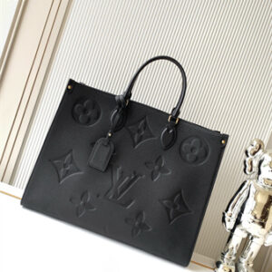 L.V ONTHEGO GM Monogram Empreinte Black M44925