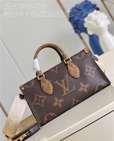 L.V ONTHEGO East West Giant Monogram and Monogram Reverse Canvas M46653