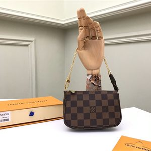L.V Mini Pochette Accessories Damier Ebene N58010