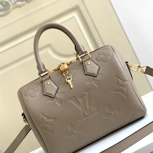 L.V Speedy Bandoulière 25 Monogram Empreinte Turtledove M58947