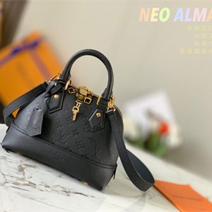 L.V Neo Alma BB Bag Monogram Empreinte Cowhide Black M44829