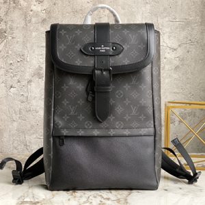 L.V Saumur Backpack Monogram Eclipse Canvas M45913