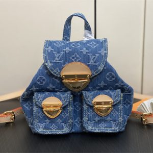 L.V Venice Backpack Monogram Denim Canvas M46836