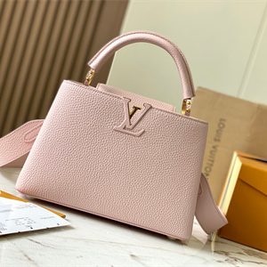 L.V Capucines BB Bag Taurillon Leather RoseBella M59434