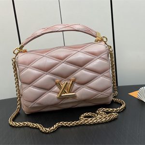 L.V  Go-14 MM Bag Lambskin Beige Rose M23568