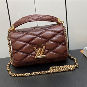 L.V  Go-14 MM Bag Lambskin Tan M23601