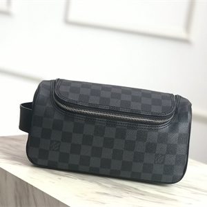 L.V Toilet Bag Damier Graphite N47625