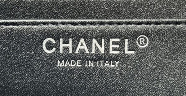 Cha.nel Mini Classic Flap Bag Tweed Silver Tone Metal Black A01116 - Image 8