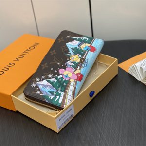 L.V Zippy Wallet Vivienne Holidays Monogram Canvas M42616