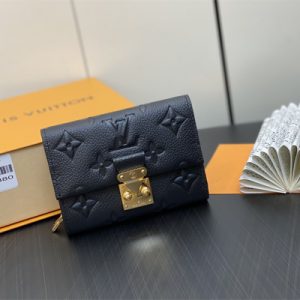 L.V Pochette Metis Compact Wallet Monogram Empreinte Black M80880