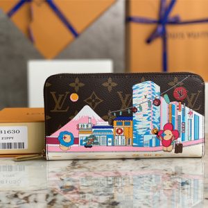 L.V Zippy Wallet Vivienne Holidays Monogram Canvas M81630