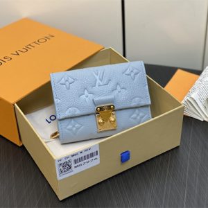 L.V Pochette Metis Compact Wallet Monogram Empreinte Blue M82926