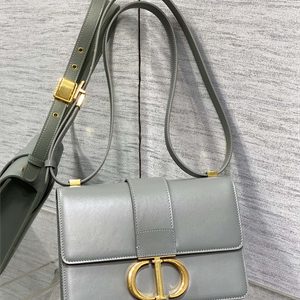 CD 30 Montaigne Bag Box Calfskin Grey