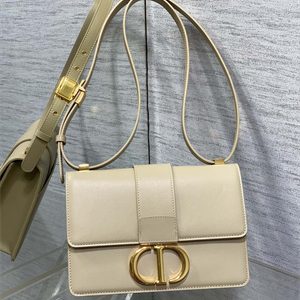 CD 30 Montaigne Bag Box Calfskin Beige