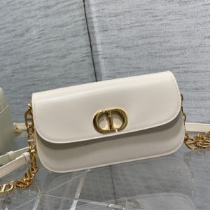 CD 30 Montaigne Avenue Bag Box Calfskin Dusty Ivory