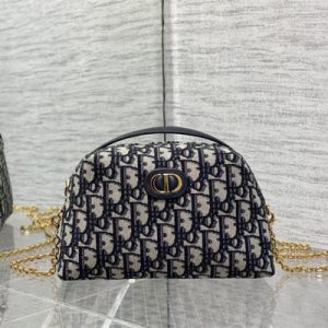 CD 30 Montaigne D-Cosy Bag Blue Oblique Jacquard