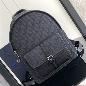 Di.or 8 Backpack Black Oblique Jacquard