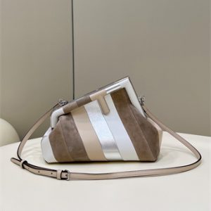 Fen.di FIRST SMALL Multicolor Leather Bag