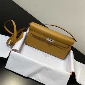 Kelly Classique To Go wallet Epsom Leather Silver Tone Metal In Sesame Color HS