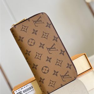 L.V Zippy Wallet Monogram Reverse Canvas M82444