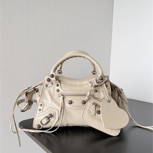 Women's NEO Cagole XS Handbag In Arena Lambskin Lt Beige Color