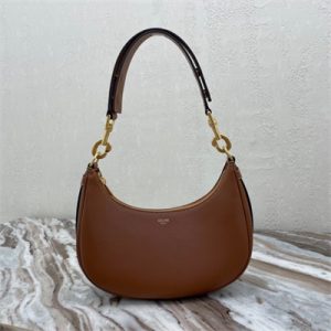 Celine Medium AVA Strap Bag In Smooth Calfskin Tan