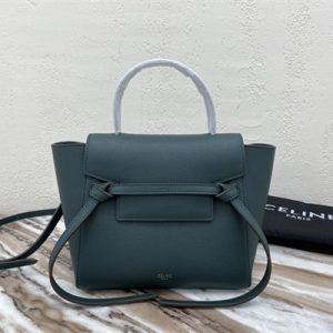 Celine Nano Belt Bag In Amazone Grained Calfskin