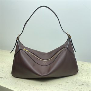 Celine Medium Romy in Supple Calfskin Burgundy