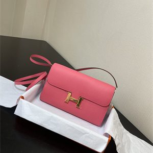 Constance To Go Wallet Epsom Leather Gold Tone Metal In Rose Lipsur Color HS