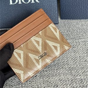 CD Card Holder Brown CD Diamond Canvas