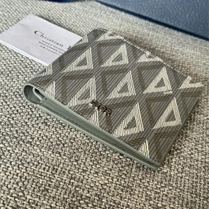 CD Wallet Grey CD Diamond Canvas
