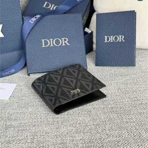 CD Wallet Black CD Diamond Canvas