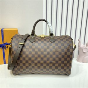 L.V Speedy Bandoulière 35 Damier Ebene N41366