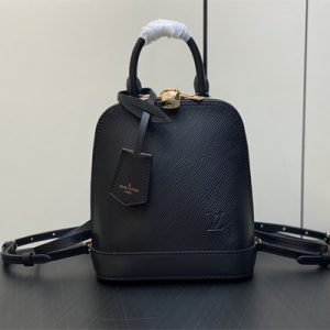 L.V Alma Backpack Epi Leather Black M25103