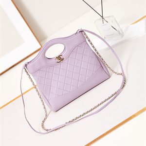 Chanel 31 Mini Shopping Bag  Lambskin & Gold-Tone Metal Lilac AS4133