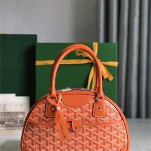 Goyard Saint Jeanne Medium Bowling Bag Orange