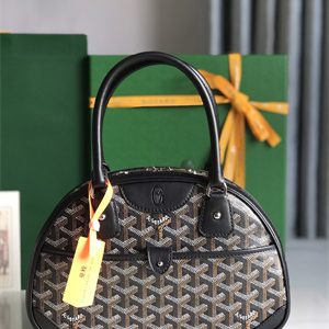 Goyard Saint Jeanne Medium Bowling Bag Black