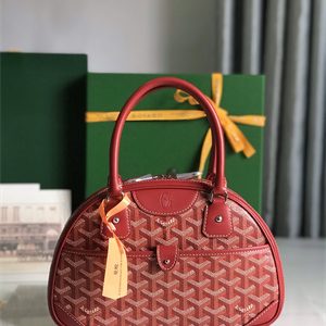 Goyard Saint Jeanne Medium Bowling Bag Red