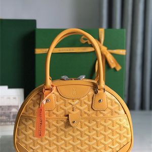 Goyard Saint Jeanne Medium Bowling Bag Yellow