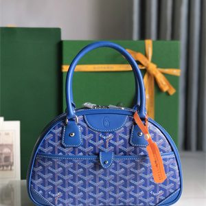 Goyard Saint Jeanne Medium Bowling Bag Blue
