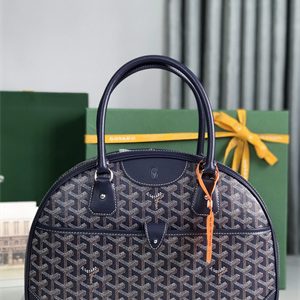 Goyard Saint Jeanne Large Bowling Bag Navy