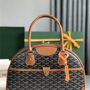 Goyard Saint Jeanne Large Bowling Bag Brown