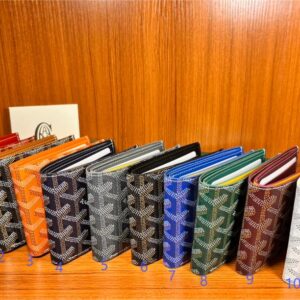 Victoire Wallet Goyardine Canvas & Vauzelles Leather 11 Colors