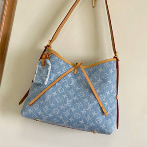 LV CarryAll PM Bag Monogram Denim Sky Blue M11462