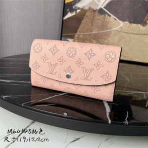 L.V IRIS Wallet Monogram Leather Pink M60143