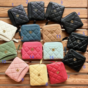 Chanel Zipper Coin Purse Grained Calfskin/Lambskin AP2061