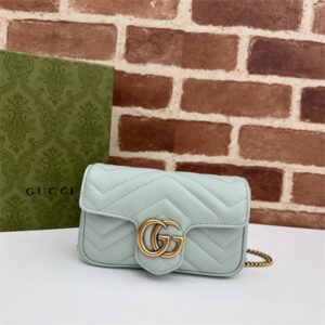 Gucci GG MARMONT  MINI BAG Pale Green 476433