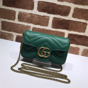Gucci GG MARMONT MINI BAG Green 476433