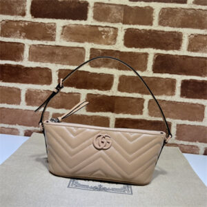 Gu.cci GG Marmont Shoulder Bag Rose Beige 739166